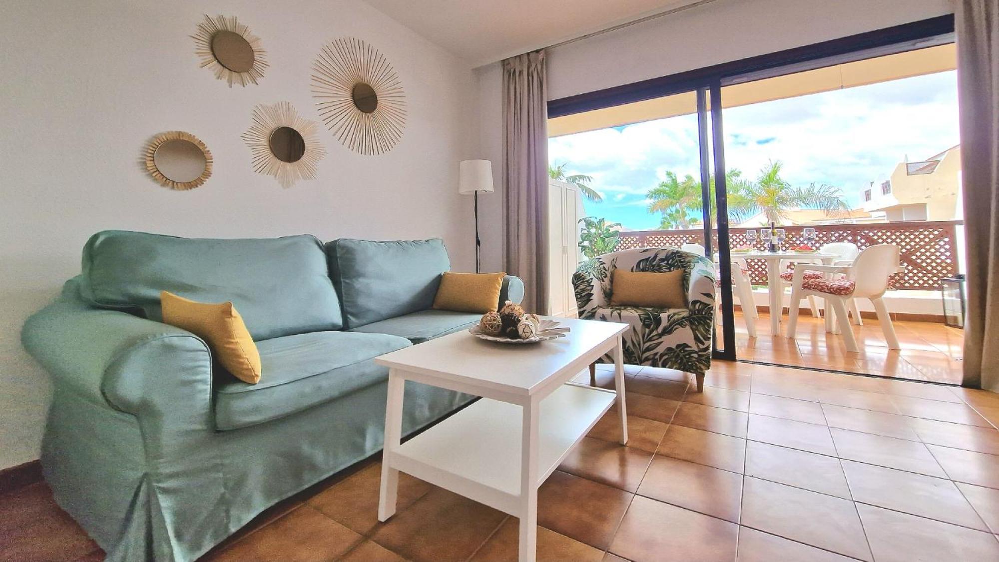 Strelitzia Apartment - Ocean View & Heated Pool Сан-Мігель-де-Абона Екстер'єр фото